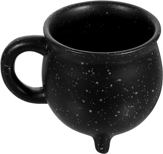 Gadpiparty Black Cauldron Mug Coffee Black Ceramic Mug Witch Cauldron Mug Coffee Cups Tabletop Ha... | Amazon (US)