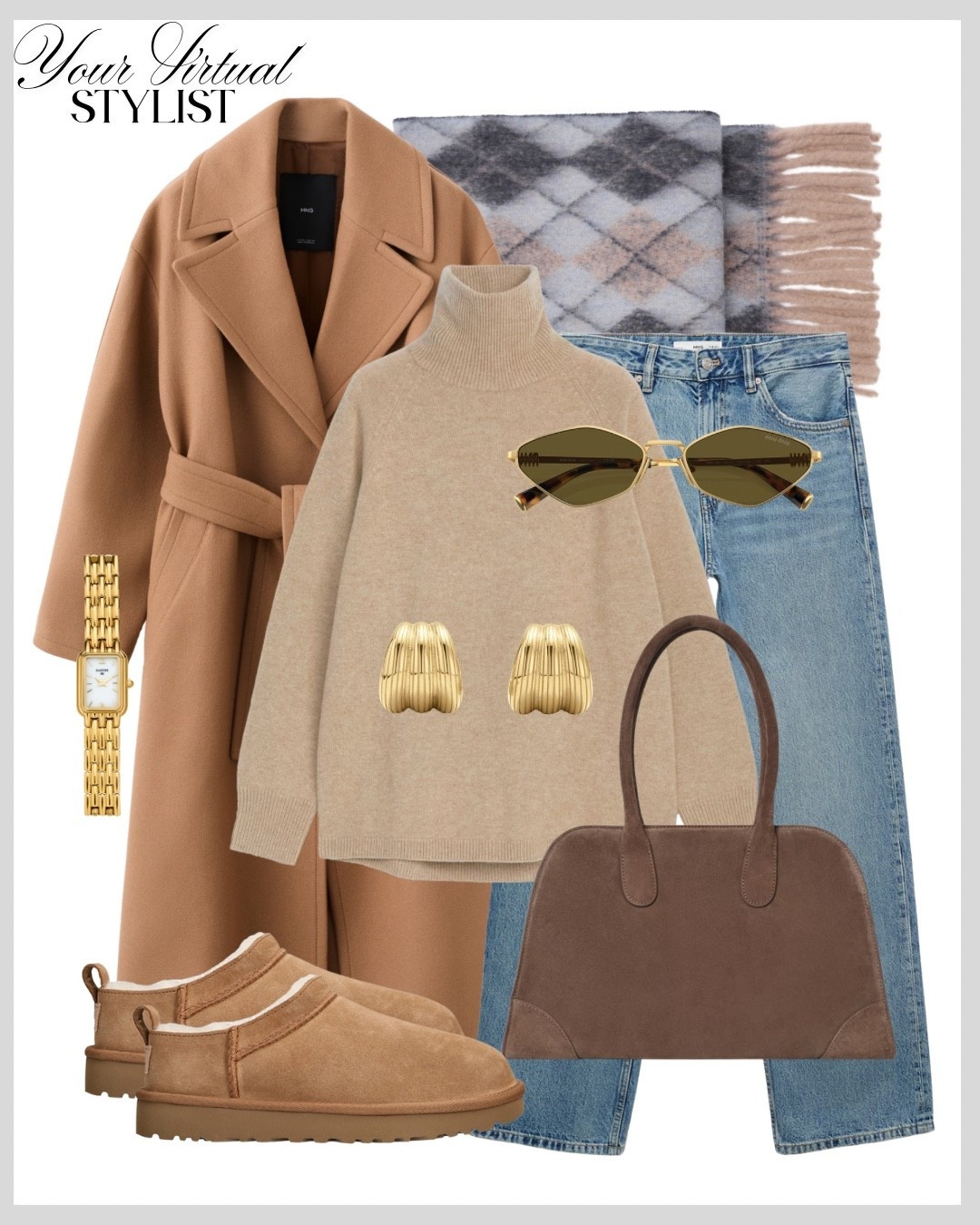 Cosy and beautiful look with a belted wool coat 🧥 

#LTKautumn #LTKjeans