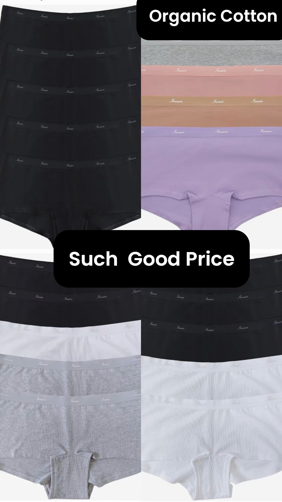 Such a good find 👏 Organic cotton boy shorts from Amazon at a price that’s hard to beat.

If you’re trying to swap out synthetic fabrics for more natural fibers, organic cotton underwear is one of the easiest places to start. Comfortable, breathable, and budget friendly 💚

#OrganicCotton #OrganicUnderwear #NaturalFibers #LowToxLiving #LowToxLifestyle #AmazonFinds #AmazonFashion #SustainableFashion #ConsciousLiving #HealthyHome #NaturalLiving #EcoFriendlyLiving #LTKStyle #LTKFinds #LTKUnder50

#LTKActive #LTKMidsize