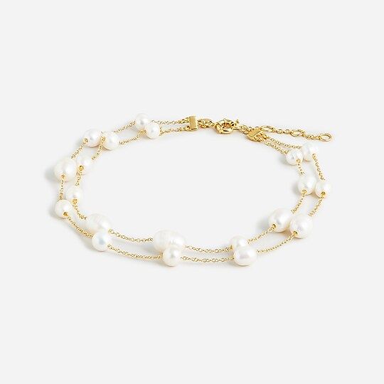Layered freshwater pearl necklace | J.Crew US