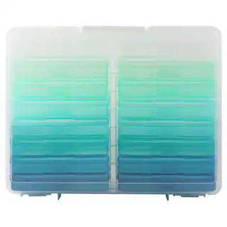 Blue Ombre Photo & Craft Keeper by Simply Tidy® | Michaels Stores