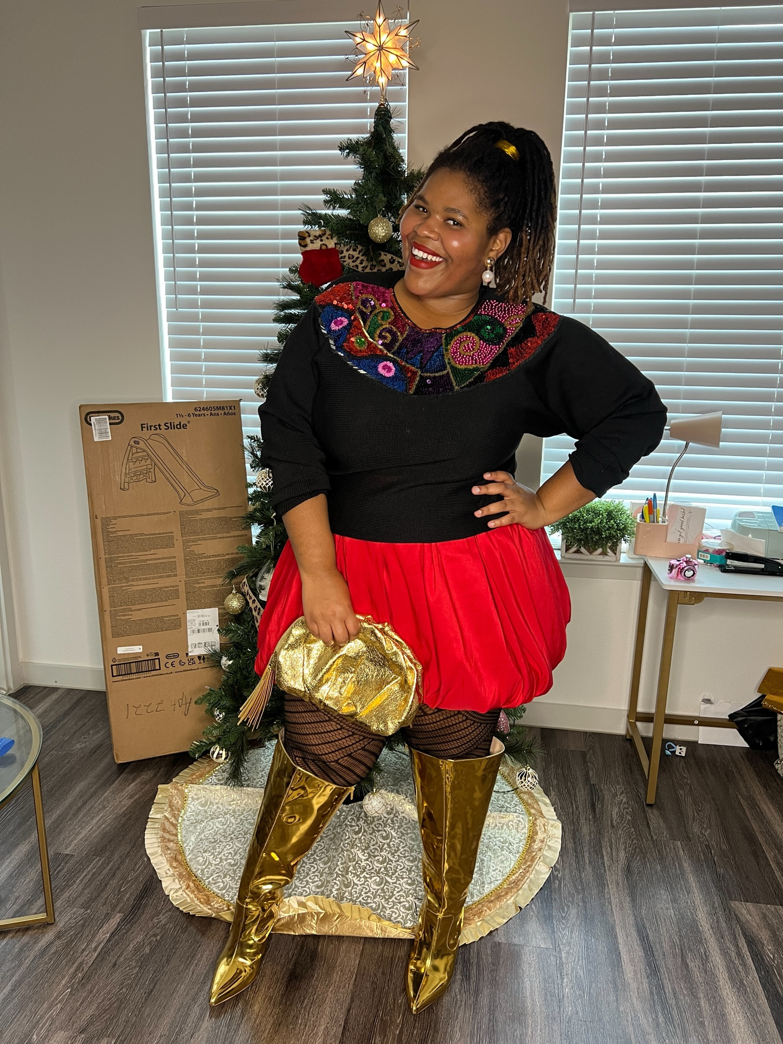 Holiday Slay 🥰  This outfit can be worn throughout the holiday season: christmas day, New Year’s Eve, holiday happy hours, church , etc! It’s a guaranteed head turner no matter where you go! ❤️

#LTKShoeCrush #LTKPlusSize #LTKHoliday