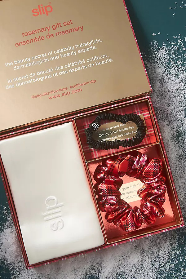 Holiday Edition Pillowcase & Scrunchie Gift Set | Anthropologie (US)