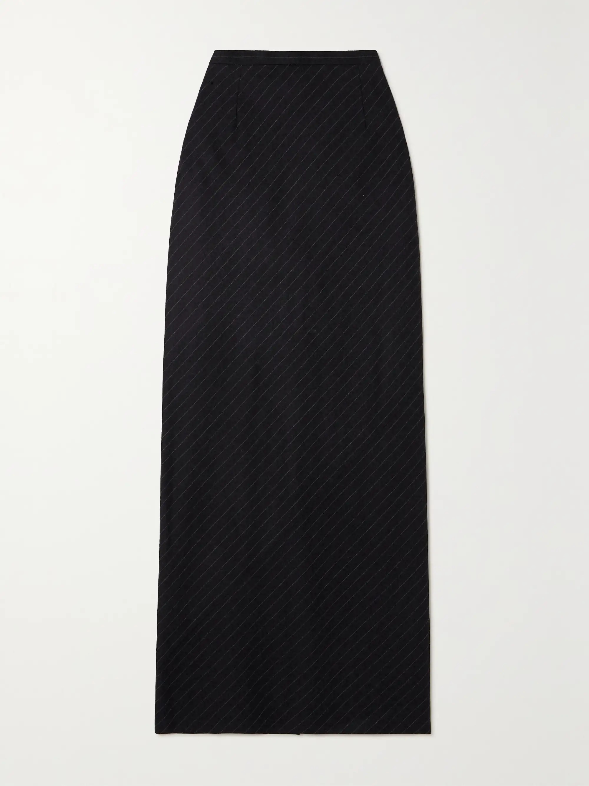 Pinstriped wool maxi skirt | NET-A-PORTER (US)