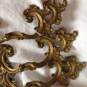 Vintage French Provincial Brass Drawer Pull 7 Inches Plus Large Scrolls and Acanthus Leaves Hardw... | Etsy (US)
