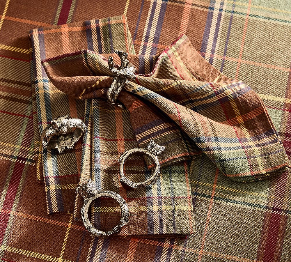 Fantastical Forest Napkin Rings - Mixed Set of 4 | Pottery Barn (US)