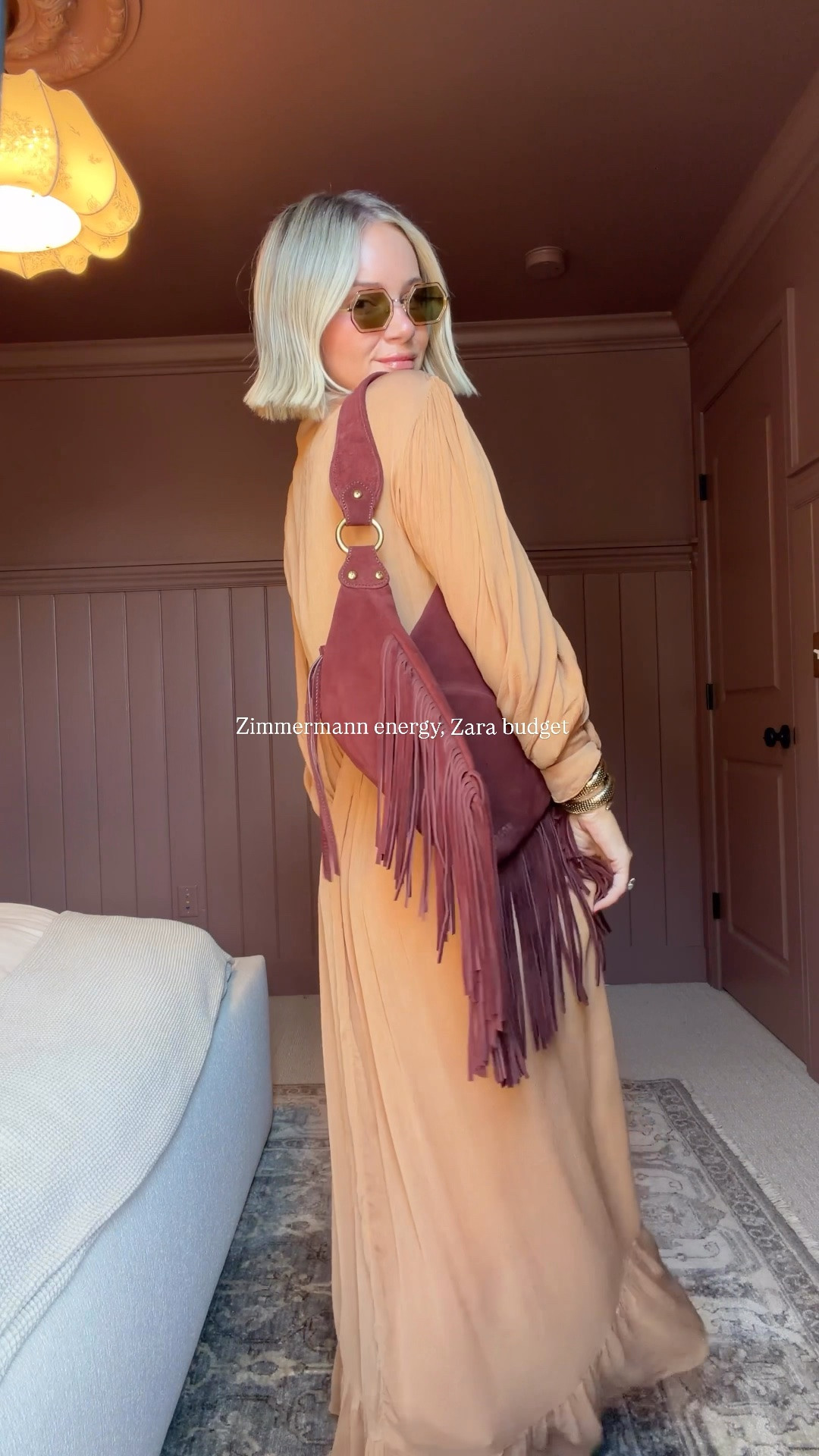 Fall maxi dress outfit from Zara that looks designer! 🍂

#LTKSeasonal #LTKootd