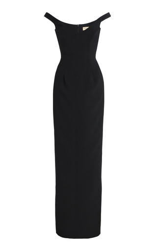 Ellery Off-The-Shoulder Ponte Maxi Dress | Moda Operandi (Global)