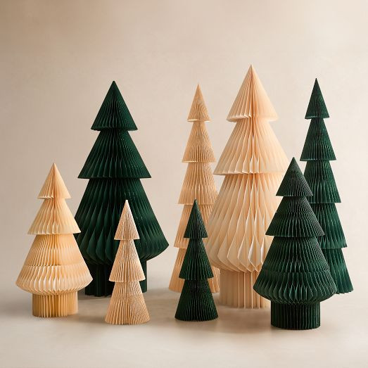 Decorative Paper Floor Trees | West Elm (US)