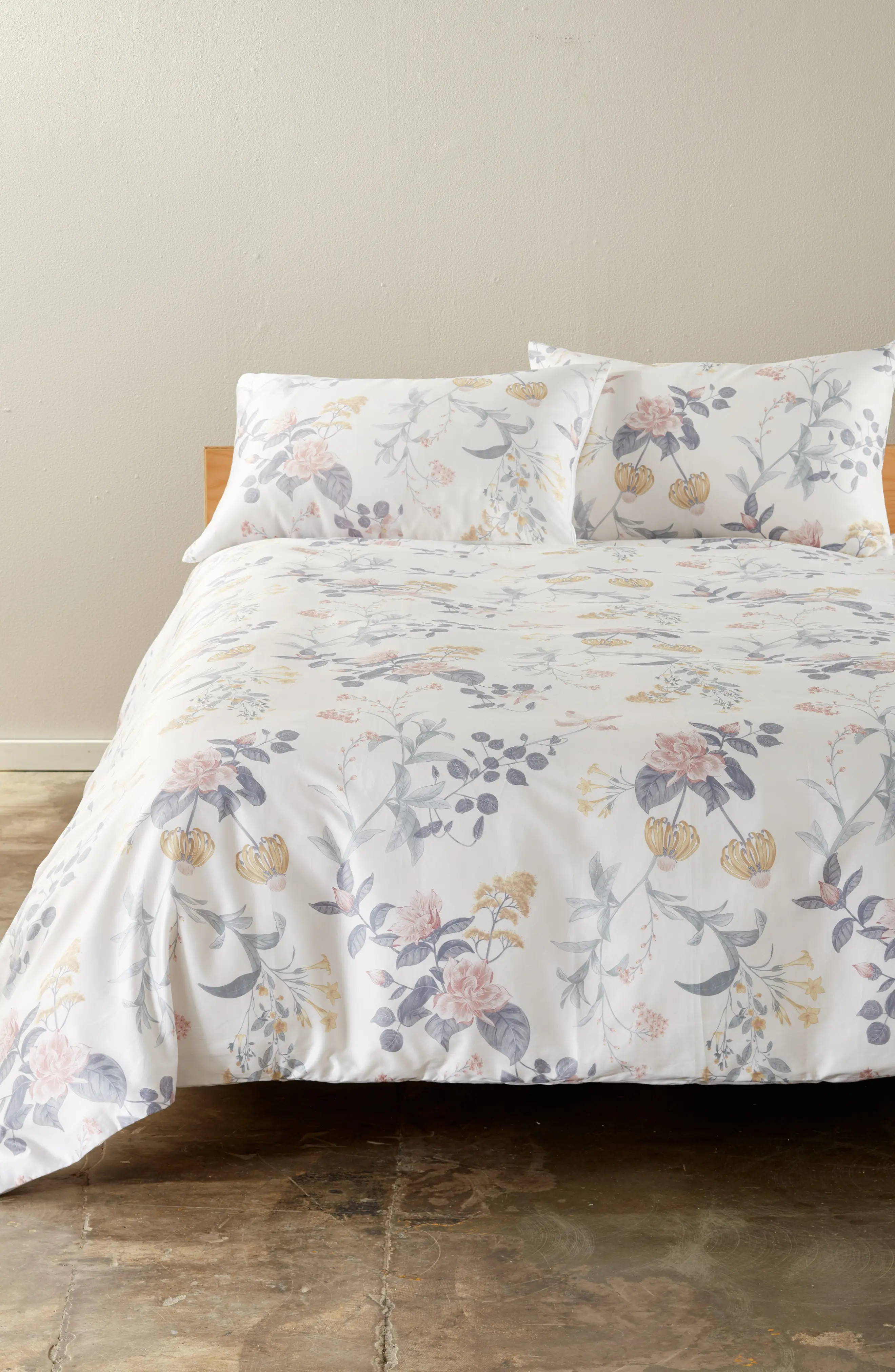 Nordstrom Veronica Floral Print Duvet Cover | Nordstrom