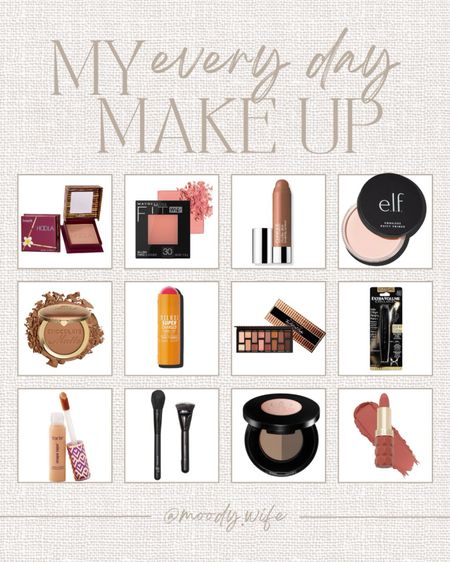 My everyday makeup routine - all items are linked below! 👇🏼 #drugstoremakeup #highendmakeup #makeupfinds mac • elf • hoola • tarte • 

#LTKStyleTip #LTKFindsUnder50 #LTKBeauty