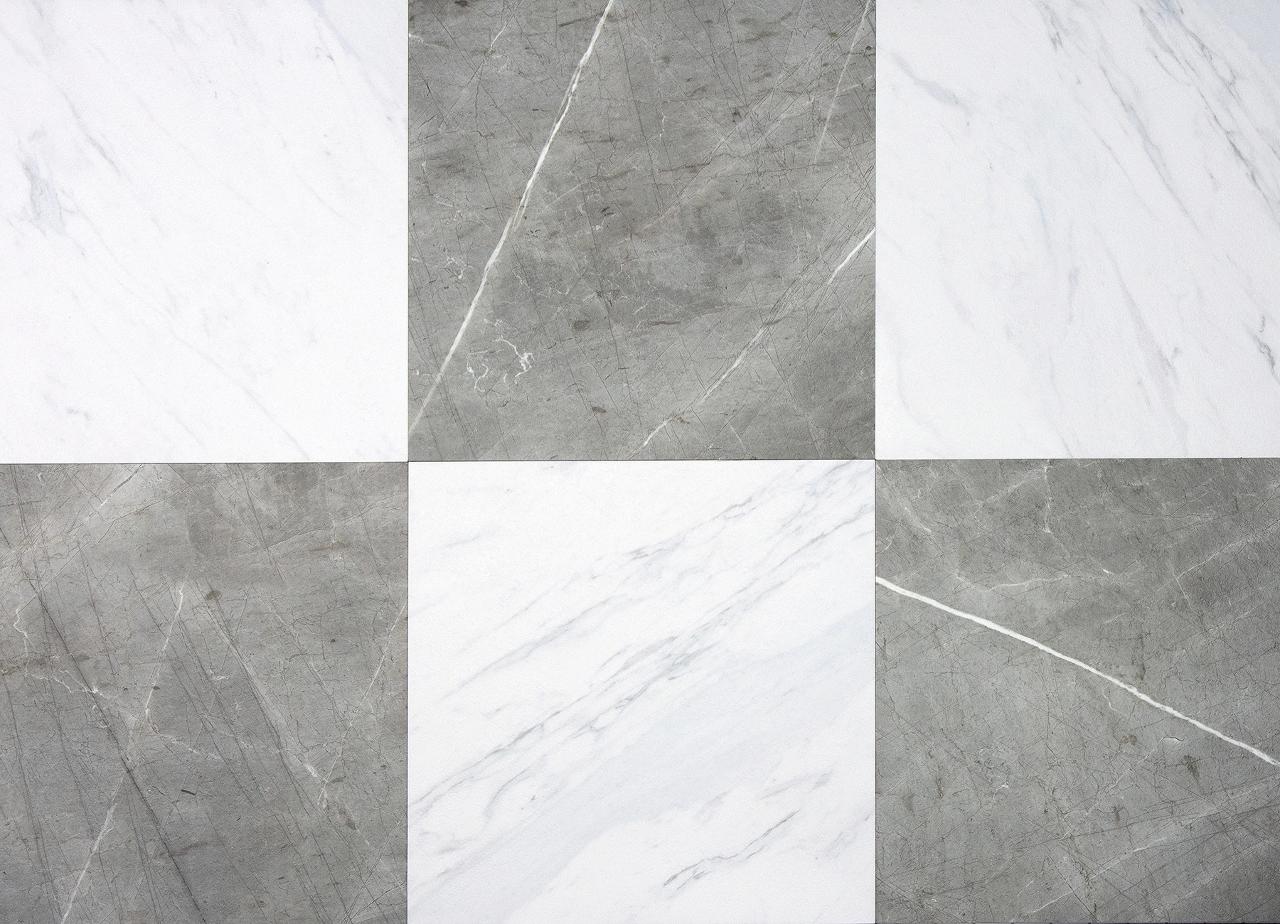 FloorPops x Chris Loves Julia Grey 2.76-mil x 12-in W Peel and Stick Stone look Luxury Vinyl Tile Flooring ( 10-sq ft Carton ) Marble in Gray | FP4421 | Lowe's