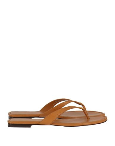 Tory Burch Woman House slipper Brown Size 10.5 Leather | YOOX (US)