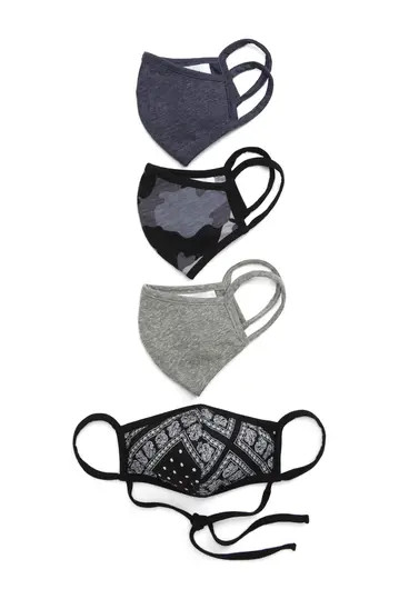 Americana Printed Adult Face Mask - Pack of 4 | Nordstrom Rack