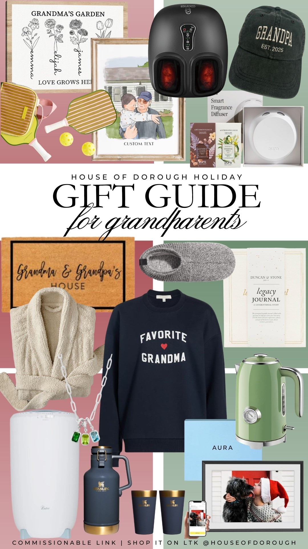 Gift guide for grandparents! 

Gift guide, gifts for grandparents, christmas gifts, holiday gifts, gift ideas, home gifts

#LTKGiftGuide #LTKFamily #LTKHoliday