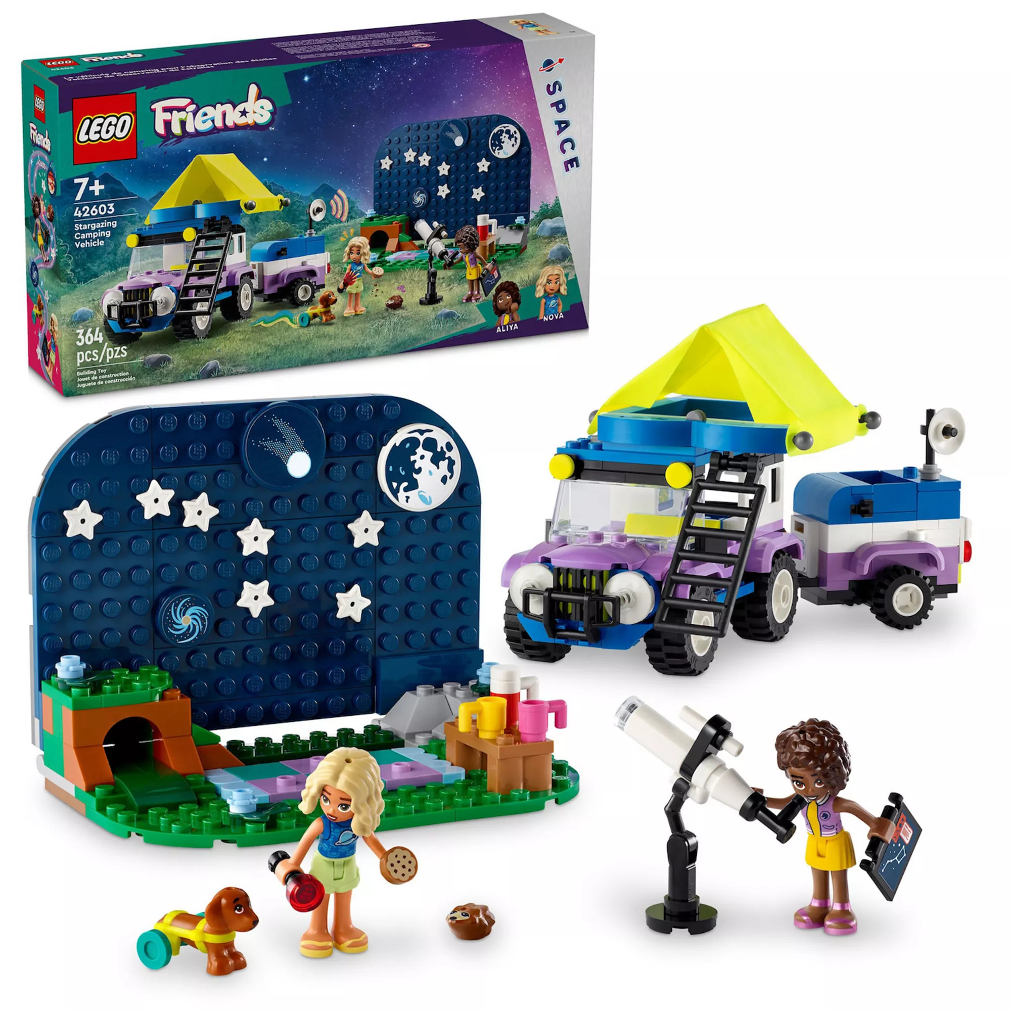 LEGO Friends Stargazing Camping Vehicle Adventure Toy 42603 | Kohl's