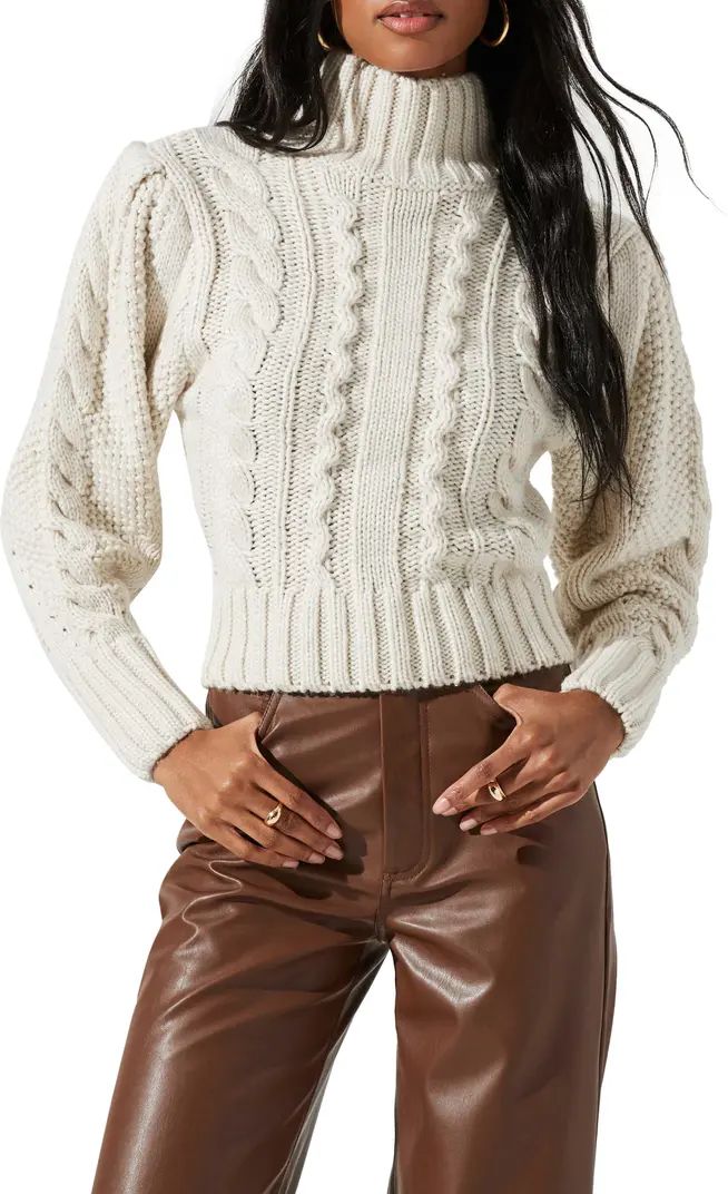 ASTR the Label Haisley Cable Sweater | Nordstrom | Nordstrom