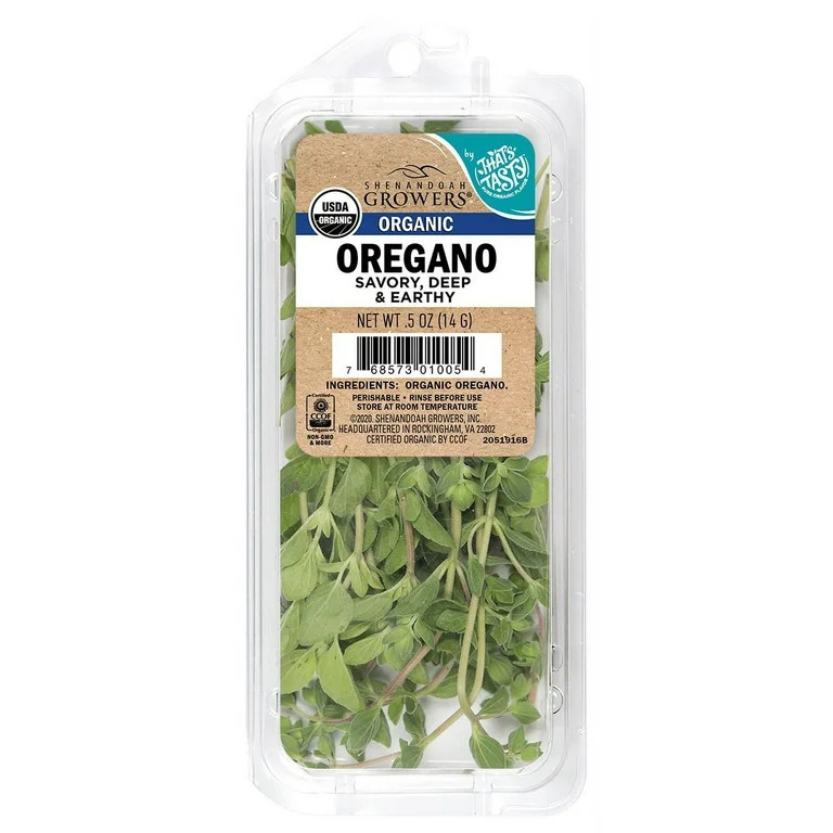 Fresh Organic Oregano, 0.5 oz Clamshell | Walmart (US)