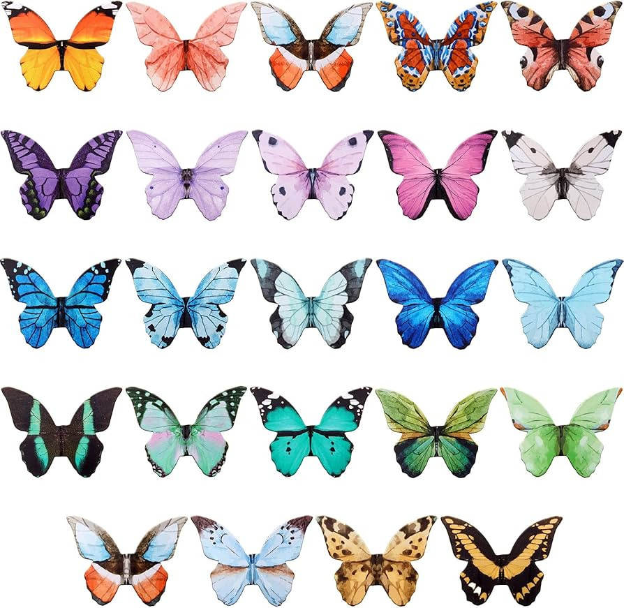 Nezyo 24 Pieces Magnetic Bookmarks Cute Magnet Page Markers Foldable Page Clip for Students Readi... | Amazon (US)