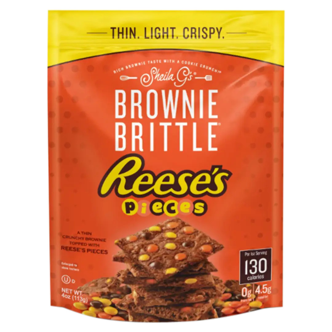 Sheila G's Brownie Brittle Reese's Pieces 4Oz | Gopuff | Gopuff