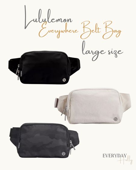 Back in stock‼️
Lululemon Everywhere belt bag, large size! All colors available! 8 to choose from!



#LTKstyletip #LTKGiftGuide #LTKHoliday