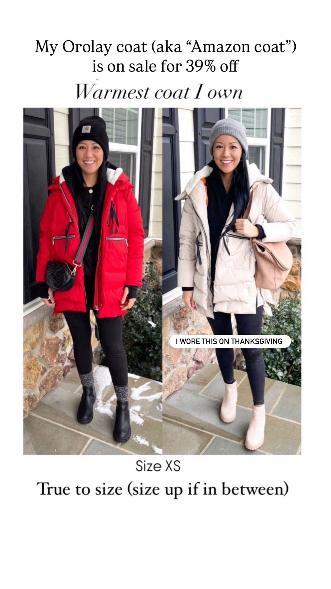 Orolay coat aka the “Amazon coat” is the warmest coat I own and will definitely keep you warm on the coldest day

#LTKSaleAlert #LTKCyberWeek #LTKFindsUnder100