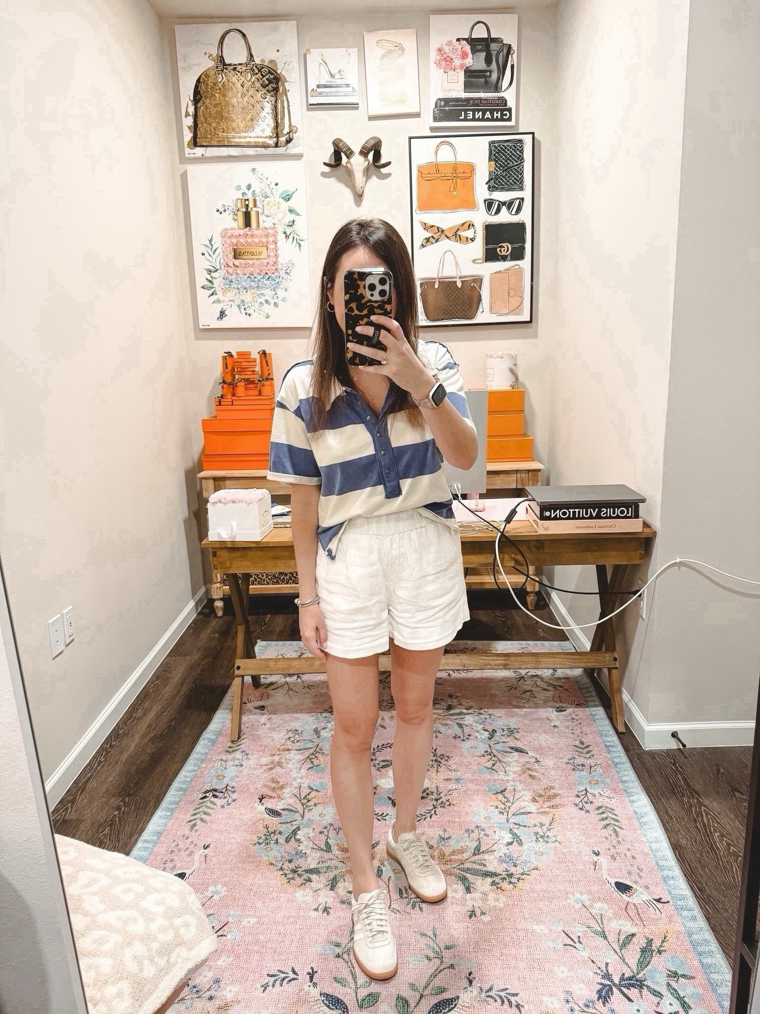 Free people polo (xs) with j crew white linen shorts (xs) and adidas sambas 



#LTKSeasonal #LTKFindsUnder100 #LTKStyleTip