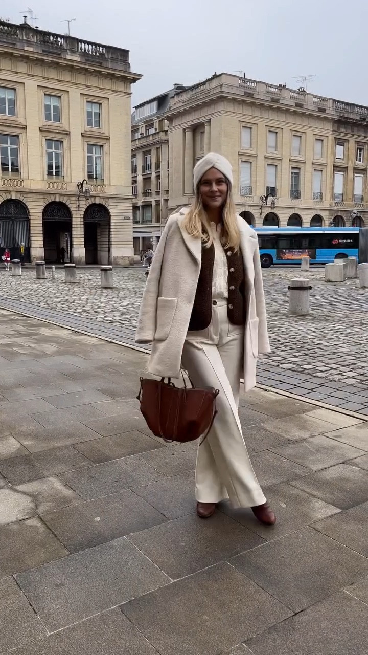 Monochrome outfit for pre winter 🤍🦙 

#LTKeurope #LTKwinter #LTKfrance