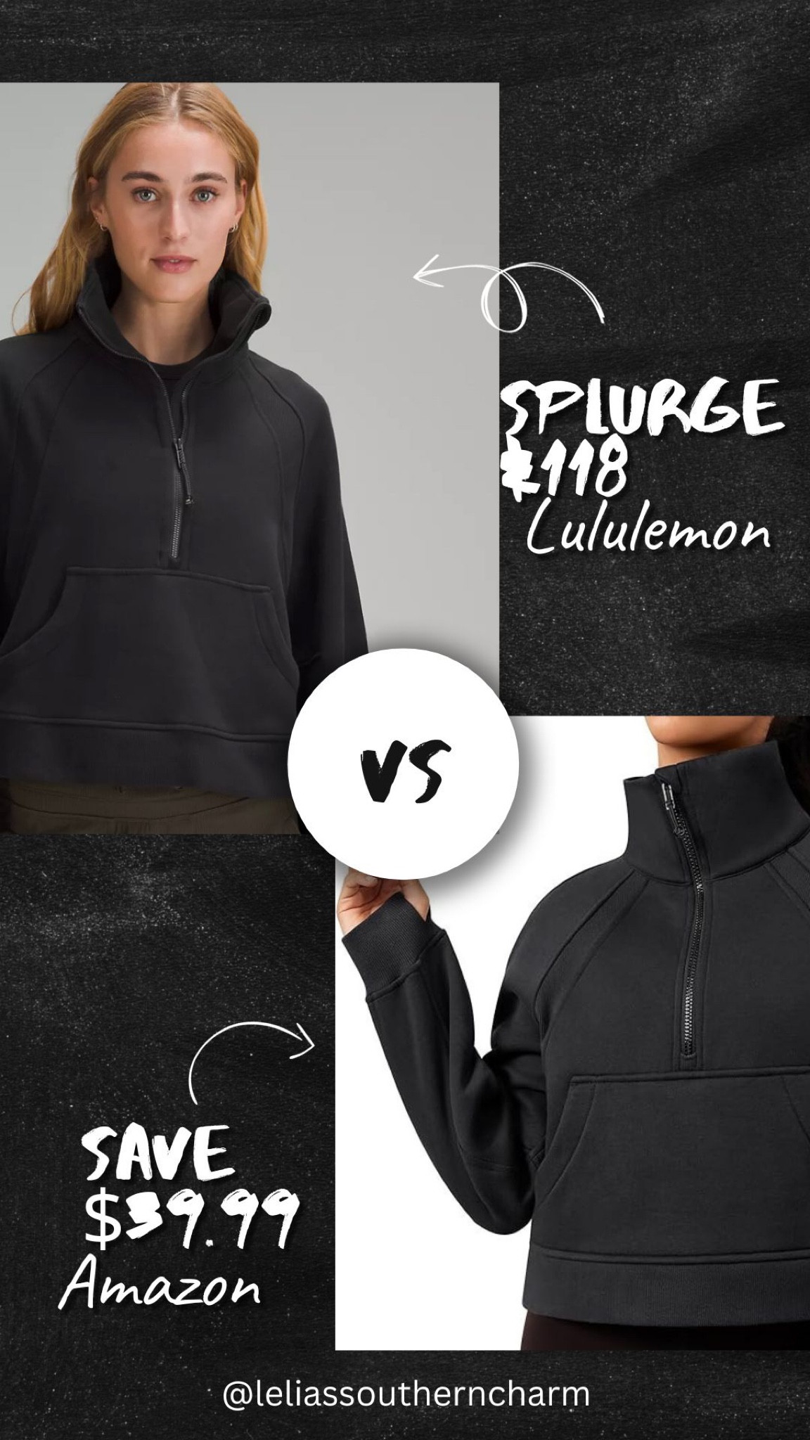 Splurge vs save! Found an inspired pullover look on Amazon 😍 

#LTKfitness #LTKmidsize #LTKtravel