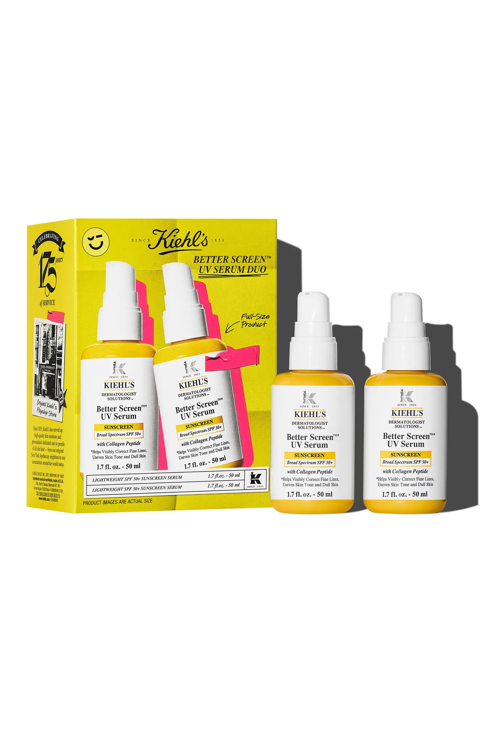 Better Screen UV Serum with Broad Spectrum SPF 50+ Duo $90 Value | Nordstrom | Nordstrom