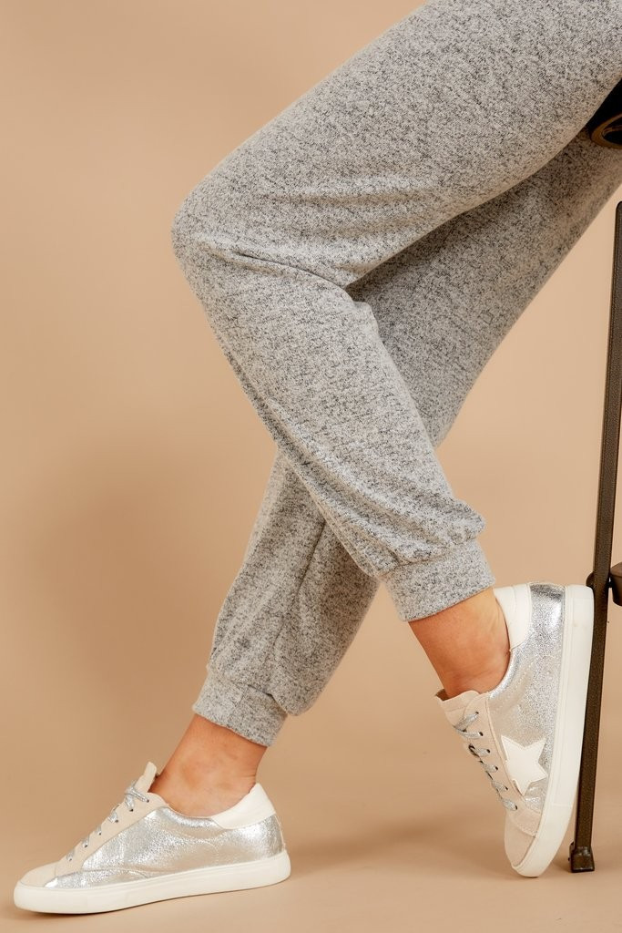 Getting Better Silver Sneakers | Red Dress 