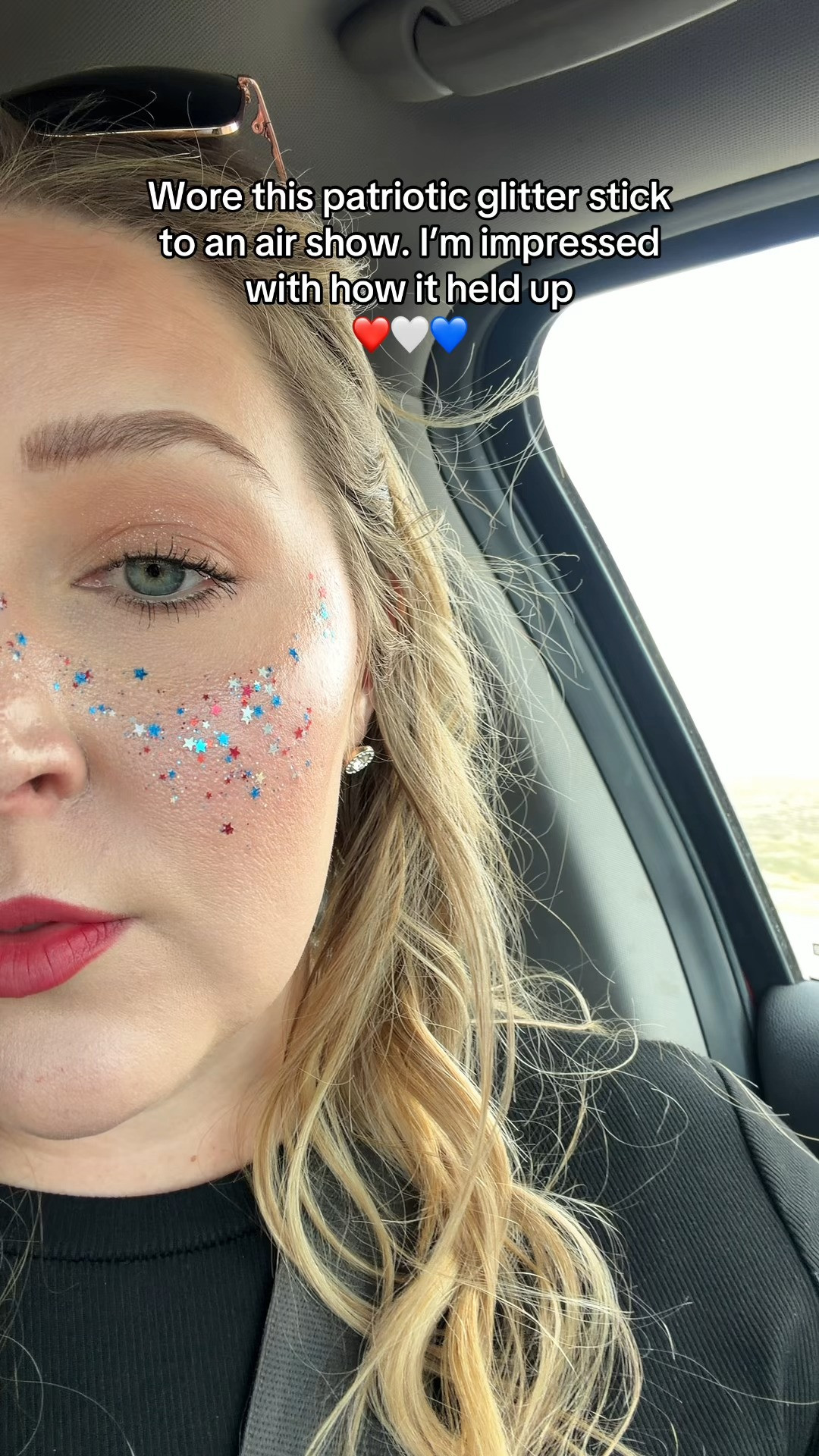 Fourth of July patriotic glitter stick 🇺🇸✨ Such a fun touch for summer celebrations 

 #LTKgrwm #LTKSeasonal #LTKBeauty