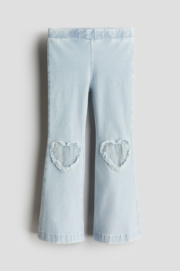 H & M - Flared Jeggings - Blue | H&M (US + CA)