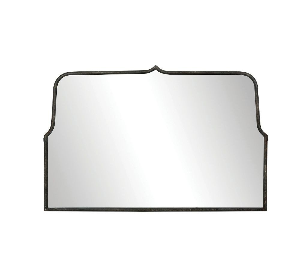 Colette Arched Mantel Mirror | Pottery Barn (US)
