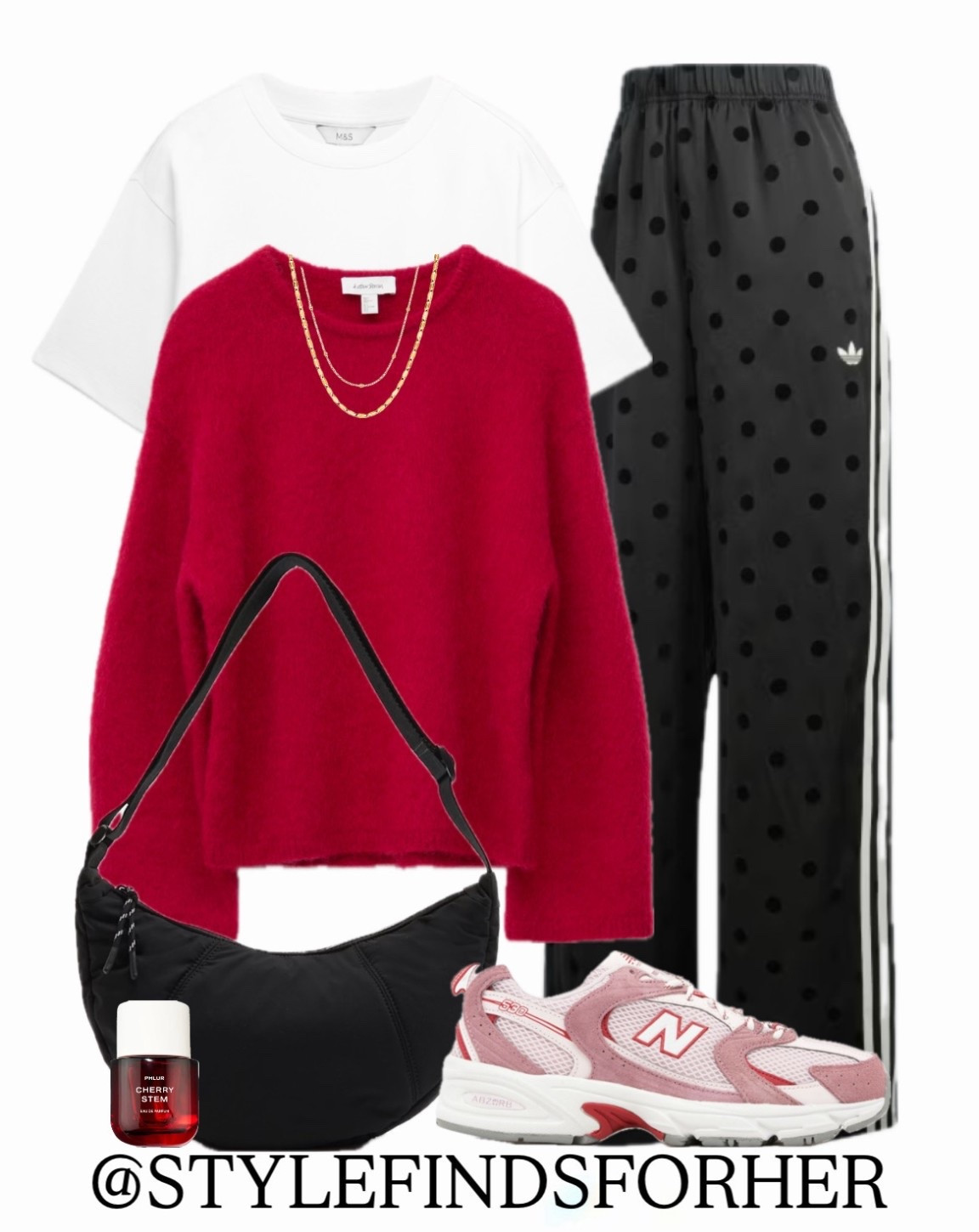 cherry on top 🍒 

these viral polka dot @adidasoriginals trousers are selling out fast! we’ve linked them in our LTK so you can check on sizes! 

Viral adidas spotty firebirds mohair oversized new balance Phlur spring fashion 

#LTKActive #LTKfindsunder100 #LTKfitness