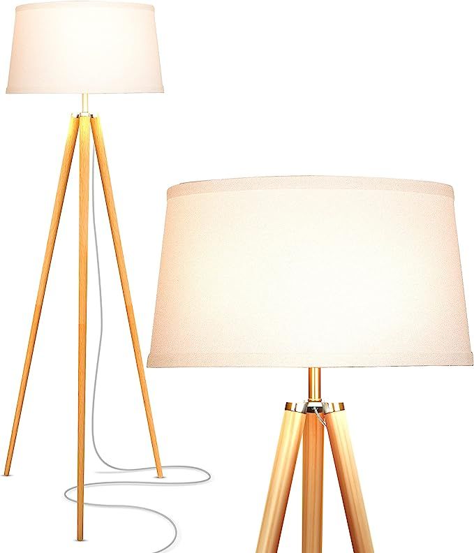 Brightech Emma Tripod Floor Lamp – Mid Century Modern Standing Light for Contemporary Living Ro... | Amazon (US)