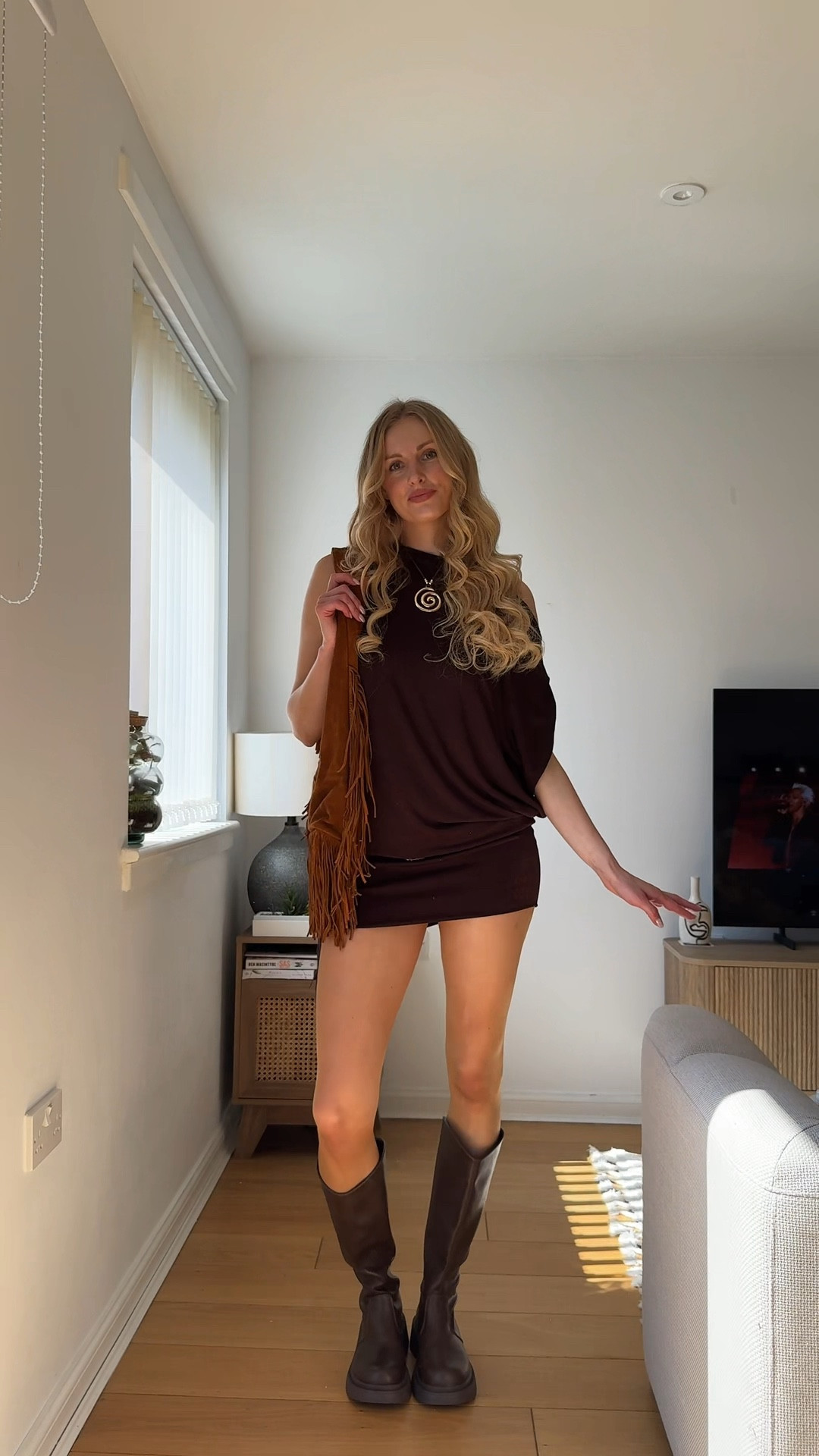 Outfit of the day 🤎
#minidress#egodress#festivaloutfitinspo#holidayoutfit#summeroutfit

#LTKsummer #LTKfestival #LTKpartywear