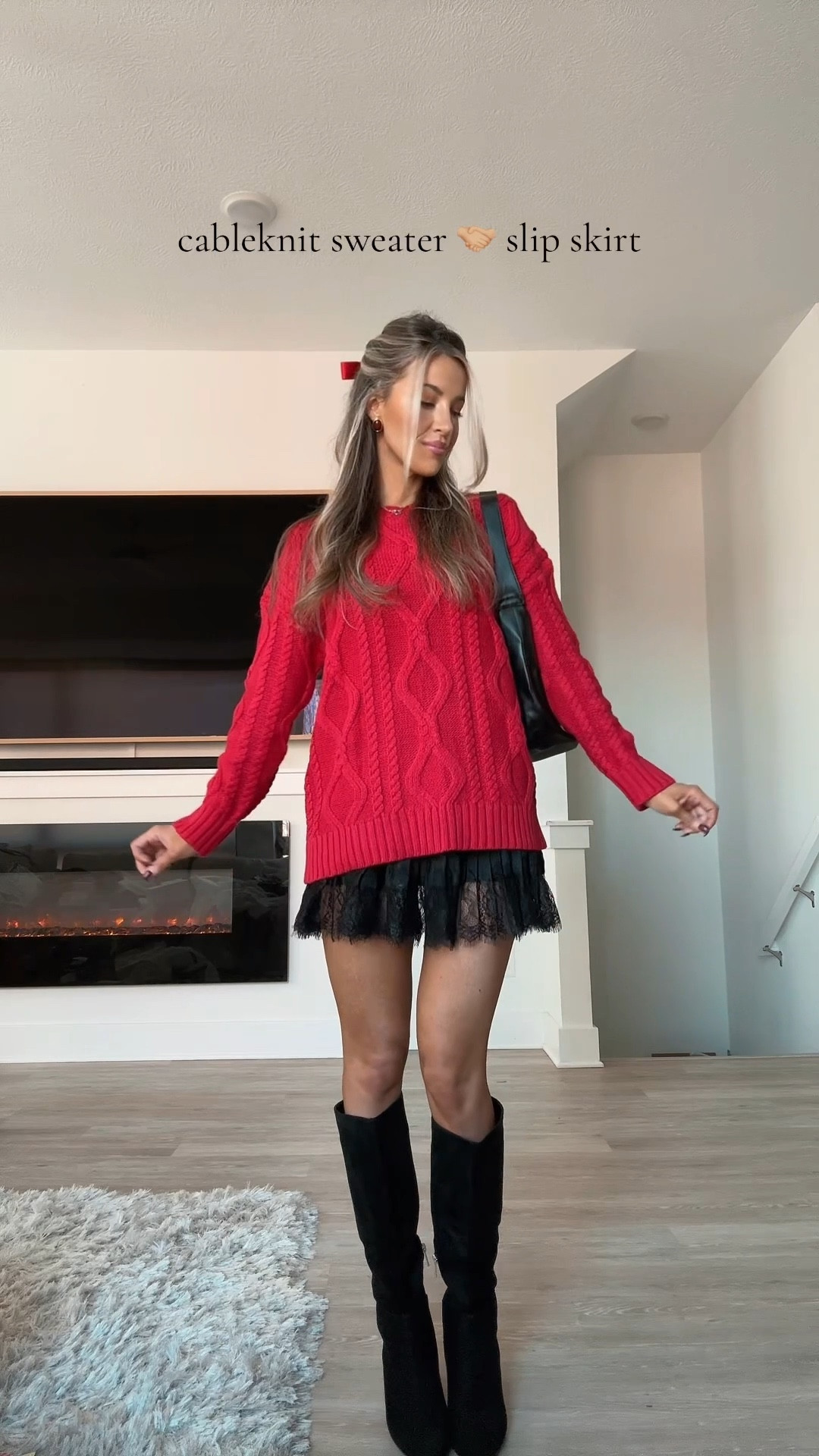 Affordable holiday outfit inspo! Cableknit sweaters are a perfect wardrobe addition because they can be paired with almost anything 🧶

Amazon fashion
Affordable fashion
Women's fashion
Winter outfit
Holiday outfit
Cableknit sweaters
Slip skirt
Millennial fashion
OOTD
Outfit inspoo

#LTKSeasonal #LTKHoliday #LTKFindsUnder50
