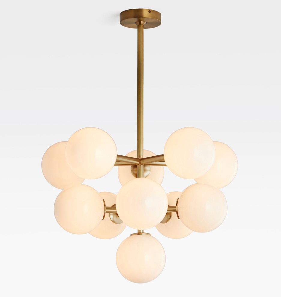 Allenglade 11-Light 6" Shades Chandelier | Rejuvenation