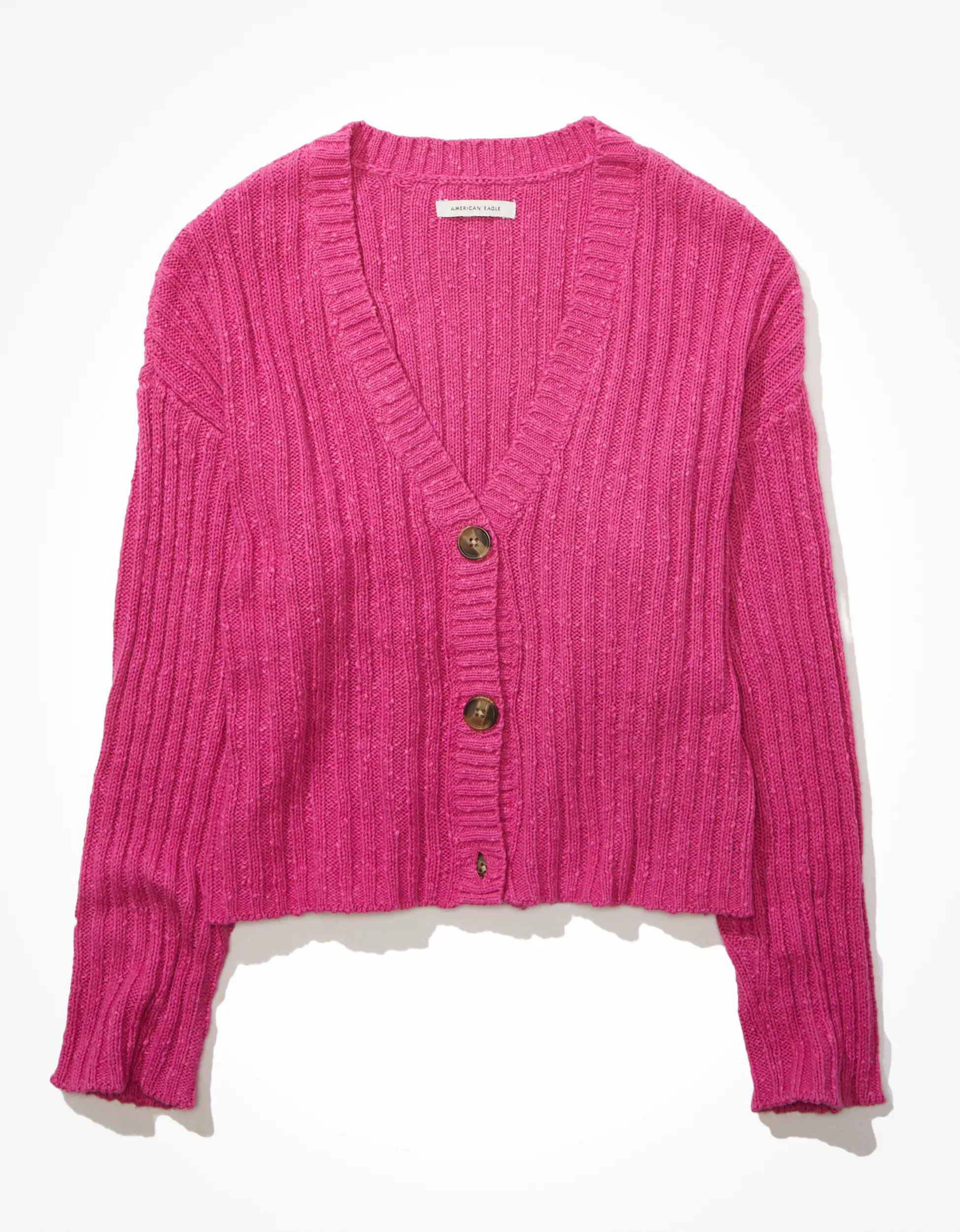 AE V-Neck Knit Cardigan | American Eagle Outfitters (US & CA)