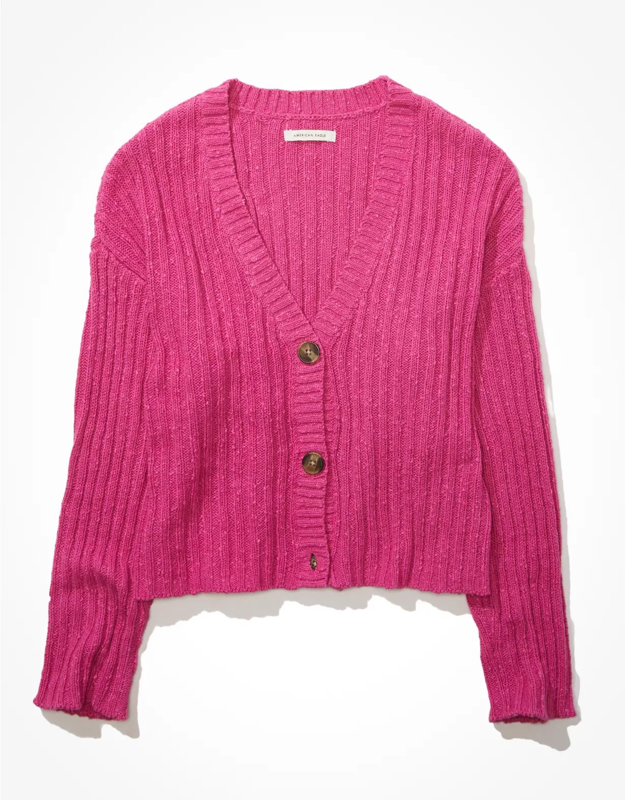 AE V-Neck Knit Cardigan | American Eagle Outfitters (US & CA)