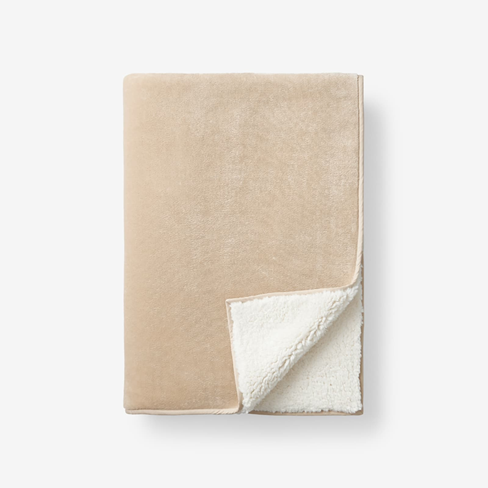 Sherpa Cozy Plush Throw | The Company Store