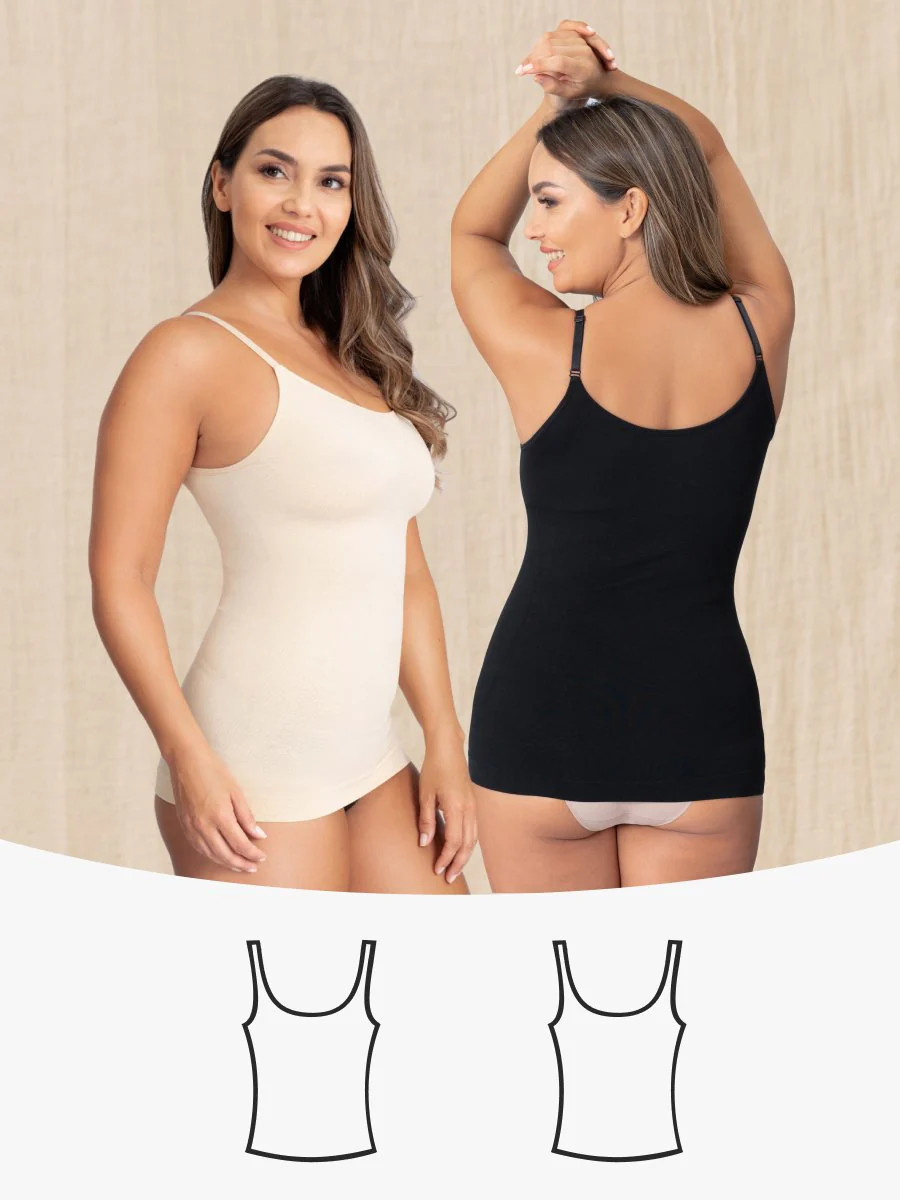 Shapermint Essentials 2-Pack Scoop Neck Cami | Shapermint