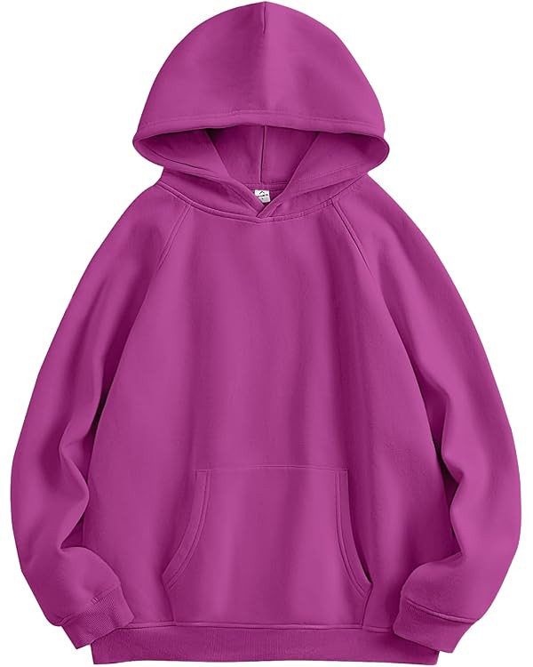 ANRABESS Women Hoodies Oversized Fleece Long Sleeve Comfy Casual Basic Pullover Sweatshirts 2025 ... | Amazon (US)