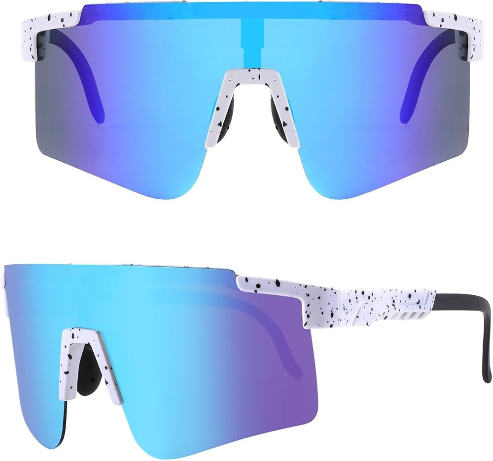 NICBOOY Sports Fan Sunglasses, Oversized Sports Sunglasses, Youth Baseball Sunglasses with UV400 ... | Amazon (US)