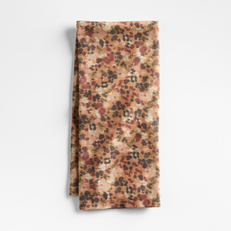 Multicolor Ditsy Floral Cotton Dish Towel + Reviews | Crate & Barrel | Crate & Barrel