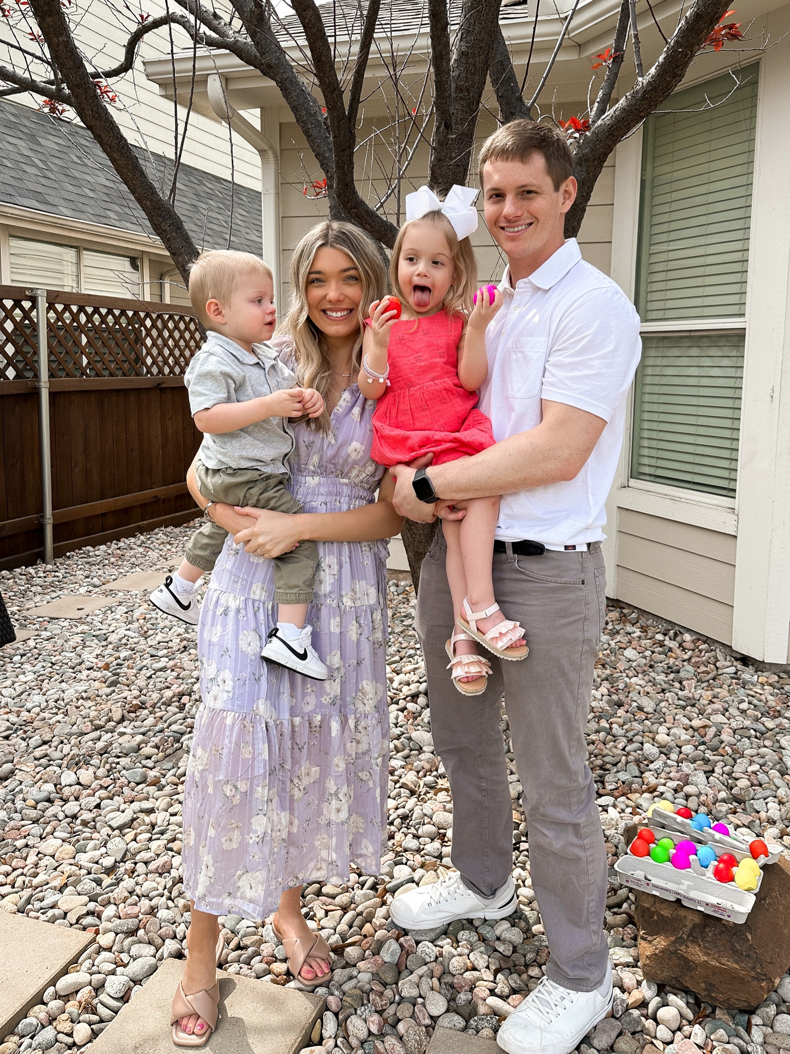 Dress- S, tts (linking same dress in another color because I couldn’t find it online as well as similar options)
Brandon’s shirt- L, tts 
Blakely’s dress- 4T, tts 

Happy Easter from our fam to yours!

(Toddler clothes, baby girl, baby boy, toddler girl, toddler boy, mens fashion, women’s fashion, spring dress, floral dress, summer dress, toddler girl clothes, family photos, family photography, easter, wedding guest dress, vacation dress, ootd, target fashion, Walmart fashion, Nordstrom rack, sandals, target sandals, target finds) 

#LTKstyletip #LTKunder100 #LTKfamily