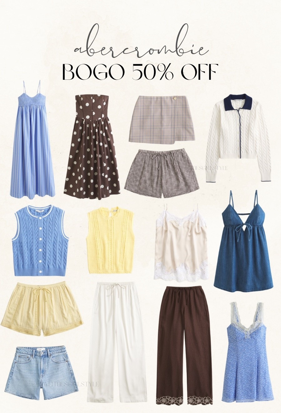 Abercrombie buy one get one 50% off 🙌🏻🙌🏻

#LTKSeasonal #LTKTravel #LTKootd