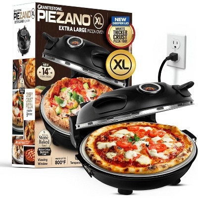 Piezano Pizza Oven XL 14” Electric Pizza Oven Indoor Outdoor 5 Pc Set with Ceramic Stone & Peels | Target