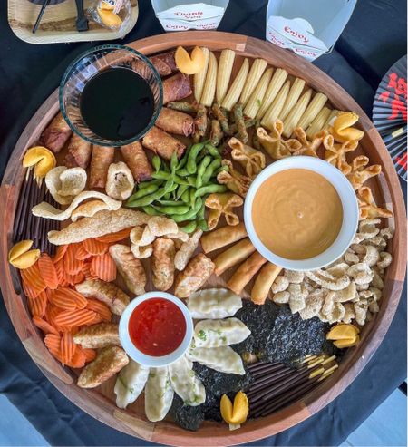 The most epic cravings Asian platter. Here is how to find this massive serving platter! 

#LTKunder50 #LTKunder100